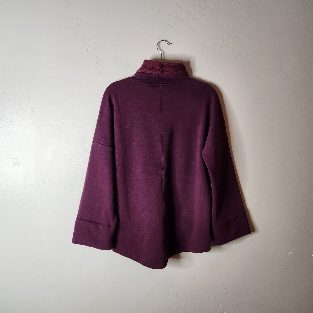 Athleta Cozy Karma Funnel Neck Sweatshirt Size XS - Picture 4 of 7